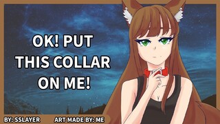 Collaring Your Cute Wolf Girl - (Wolf Girl x Listener) [ASMR Roleplay] {F4A}