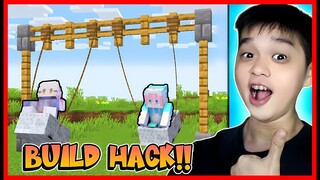 WOW TERNYATA BISA BEGITU ?? PELAJARAN TIKTOK HACK MINECRAFT !! Feat @sapipurba