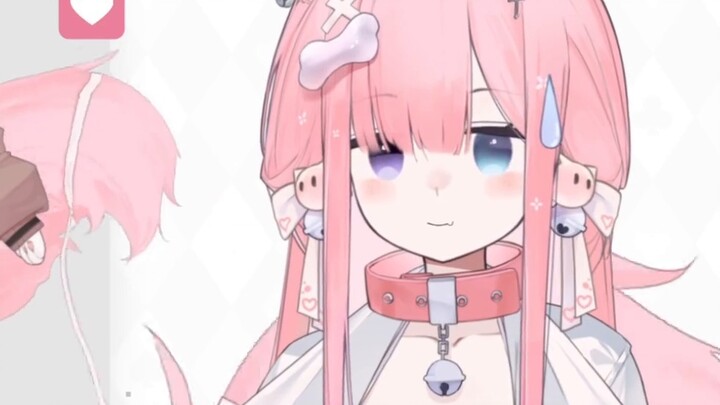 [OC/Live2D model display] The little wolf is so cute, it will definitely pass the review, right?