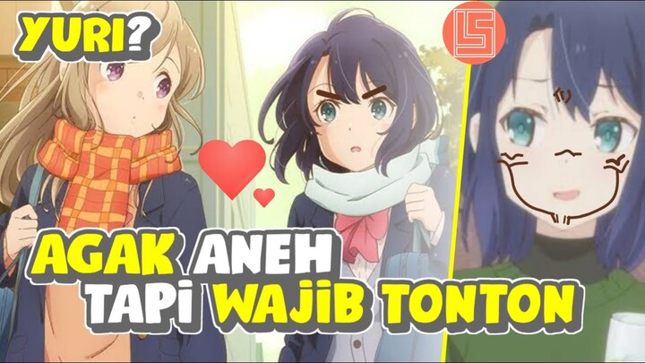 KALIAN BELUM NONTON? TERNYATA ANIME INI SERU BANGET LOH - REVIEW ANIME ADACHI TO SHIMAMURA INDONESIA