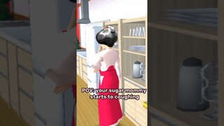 Sugar mommy 🤩 #memes #funny | Tiktok Sakura School Simulator #shorts #memes