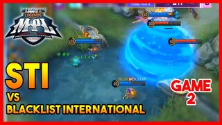 Unstoppable Ling! STI vs Blacklist International Game 2 | MPL-PH S5 - MLBB