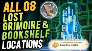 All 8 Lost Grimoire and Bookshelf Location | Genshin Impact 4.6