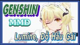 [Genshin, MMD] Lumine Mặc Đồ Hầu Gái