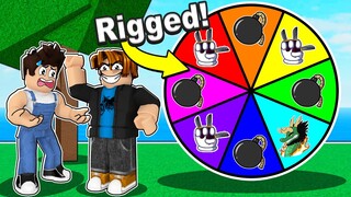 I RIGGED EVERY ITEM IN THE RANDOM WHEEL! (Bad Idea...) Roblox Blox Fruits