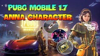 Pubg Mobile 1.7 Nhân Vật Mới Anna, Vé Quay Hòm Đồ Mới, Trang Phục Mới 150 UC Pubg Mobile | Xuyen Do