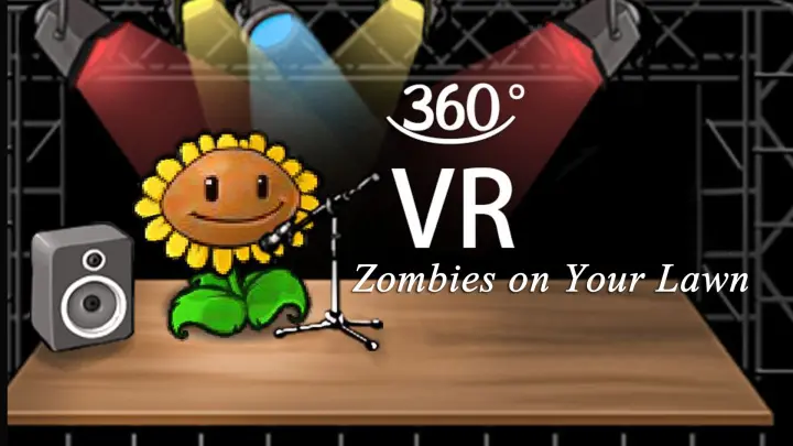 [MAD]A Sunflower's concert: <zombies on your lawn>|Plants vs. Zombies