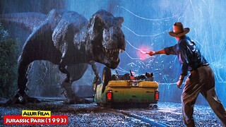 Terjebak Di Pulau Yang Berisi Dinosaurus Purba... | Alur Cerita Film JURASSIC PARK (1993)