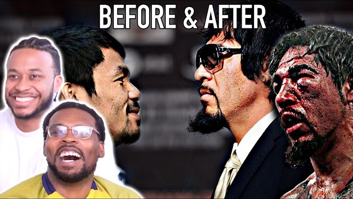 Americans React to Opponents BEFORE and AFTER Fighting Manny Pacquiao