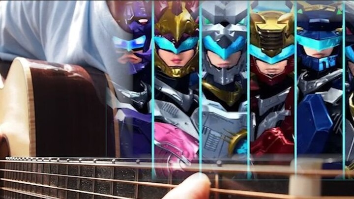 Ledakan! "Super Beast Armed" Sebuah fingerstyle gitar sangat membara di belakangnya!