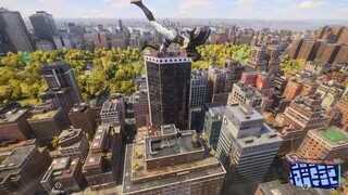 Marvel's Spider-Man 2 - Free fall from Avengers tower 🕷️