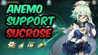 SUPER UNDERRATED SUPPORT! Complete Sucrose Guide - Artifacts, Weapons & Comps | Genshin Impact