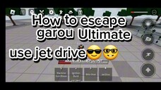 How to Escape Garou Ultimate😎🤓 Strongestbattlegrounds