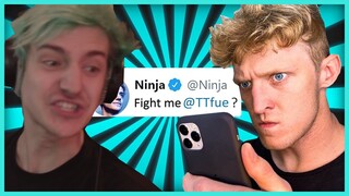 TFUE CHALLENGES NINJA TO A BOXING MATCH! NINJA IS FURIOUS!