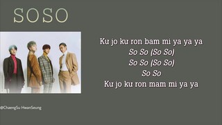 [Phiên âm tiếng Việt] SOSO - WINNER