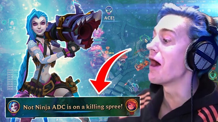 Ninja is a DEMON in League of Legends