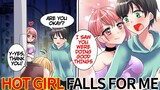 A Hot Girl Fell For Me Because She Saw Me Helping Others Manga Compilation
