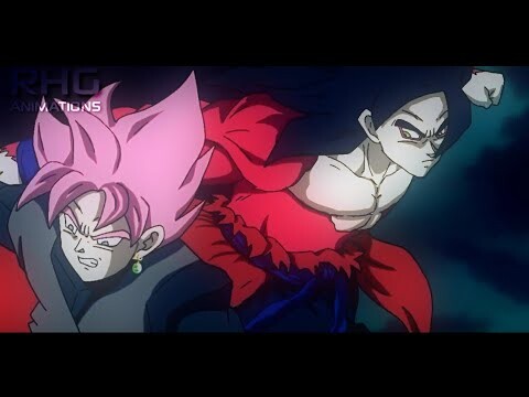 Xeno Goku VS Goku Black - Flipaclip Animation | Remastered