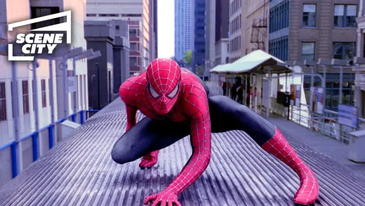 Spider-Man 2: Doc Ock Train Fight Scene (ALFRED MOLINA, TOBEY MAGUIRE HD CLIP)
