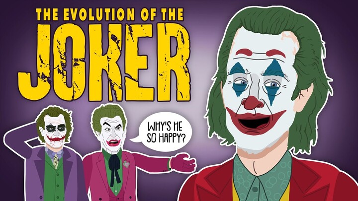 The Evolution Of The Joker (Animated)