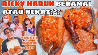 RICKY HARUN NEKAT JUALAN PECEL AYAM pas PANDEMI!! GILA atau JENIUS?