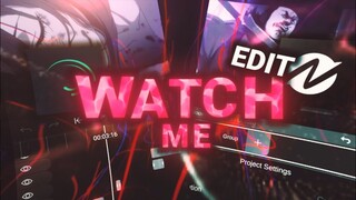 watch me edit #3 | Alight motion + Node video