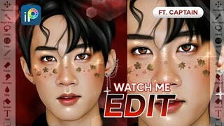 Watch Me Edit | ibisPaintX Process (Ft. Captain)