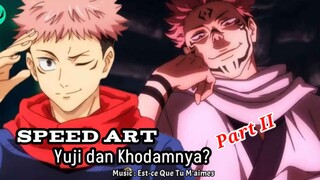 Coloring sukuna dan Khodamnya PART 2 || SpeedArt Jjk