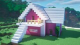 Barbie Modern House｜ Build minecraft ⛏️