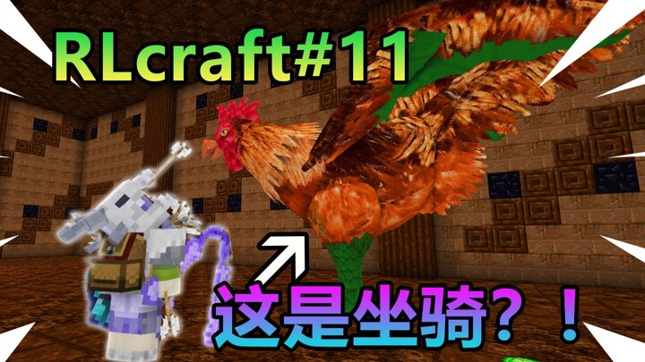 RLCraft生存#11：我在巨型沙漠地牢开出了鸡？坐骑？！