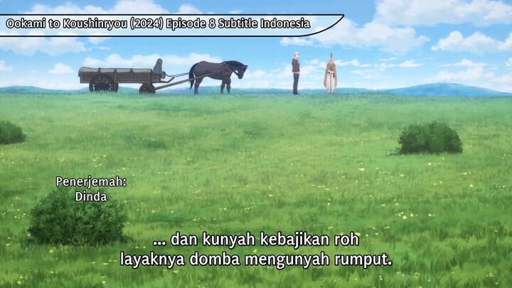 Ookami to Koushinryou - Episode 8 Sub Indo