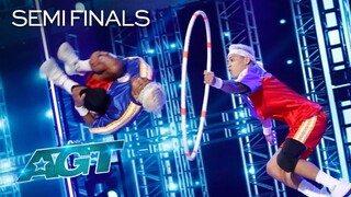 Filpino Dance Group Urbancrew (Flyers of the South) Take Their Act to New Heights | AGT 2022