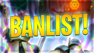 NO WAY! THEY FINALLY DID IT!! BANLIST IS OUT! Yu-Gi-Oh