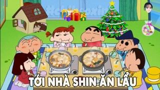 Tới Nhà Shin Ăn Lẩu | Shin Cậu Bé Bút Chì | #CHIHEOXINH