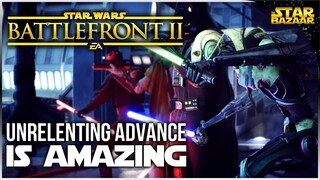 Unrelenting Advance Is AMAZING Heated HvV Match | Battlefront 2 General Grievous Gameplay