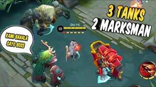 3 TANKS 2 MM PRANK SA RANK GAME - 500 DIAMONDS GIVEAWAY - MOBILE LEGENDS