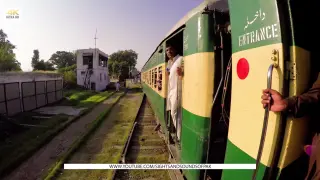 My Train Journey Through the Heart of Punjab - Pakistan   4K UHD