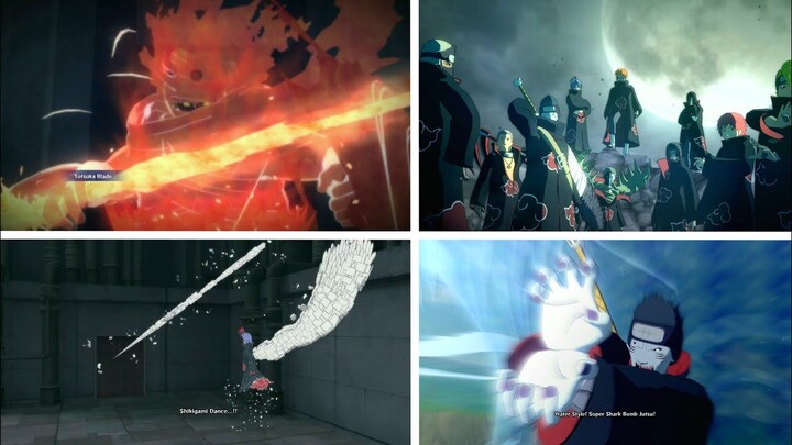 Ulti Semua Anggota Akatsuki di Game Naruto Storm 4