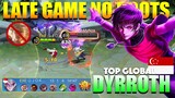 Dyrroth No Boots Late Game?! Unstoppable Fighter | Top Global Dyrroth Gameplay By ♧ＪＯＫＥＲ ~ MLBB