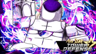 Defeating Frieza + Unlocking Frieza Mount On The New Anime Tower Defense Game