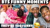 BTS BEING BTS (FUNNY MOMENTS) - REACTION!