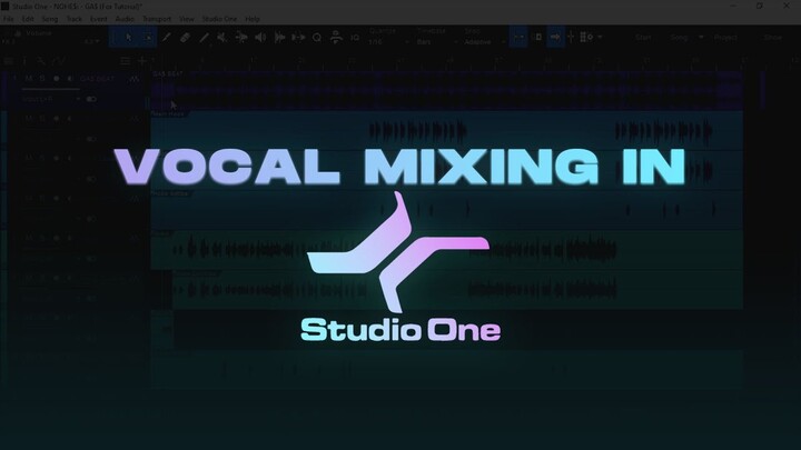 Mixing Rap Vocals In Studio One | Tagalog