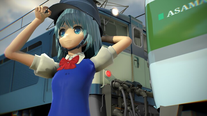 [Touhou MMD] Cirno ขับรถไฟข้ามภูเขามอนสเตอร์ (เวอร์ชั่นเต็ม)