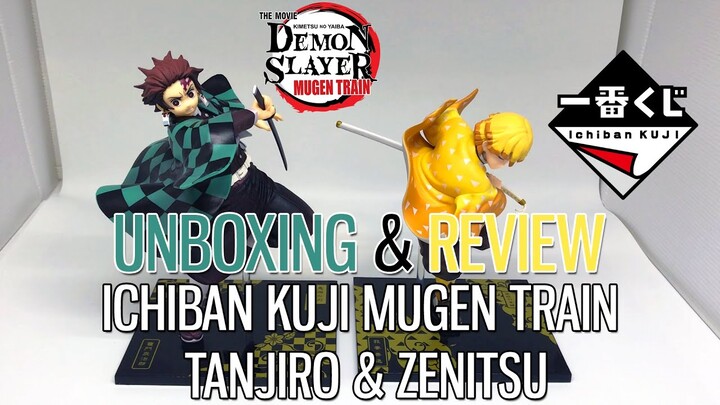 Unboxing & Review 2 Figure Ichiban Kuji Demon Slayer: Kimetsu no Yaiba Mugen Train!  (ENG SUB)
