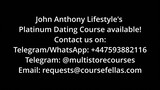 John Anthony Lifestyle - Platinum Dating (Find Here)
