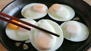 Áp dụng 2 cách này để luộc trứng rất đơn giản dễ làm, mềm và tròn