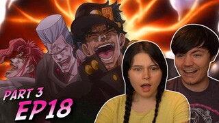 Jojo's Bizarre Adventure Part 3 Ep 18 REACTION & REVIEW!!
