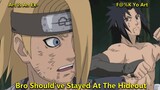 The Most Controversial Fight In Naruto | Sasuke VS Deidara
