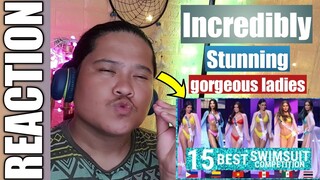 TOP 15 BEST SWIMSUIT COMPETITION l Miss universe 2020 REACTION | Jethology