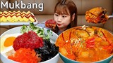 🦀게장비빔밥,전복꽃게탕,계란말이,고등어구이먹방🍱 이 정도면 한식 풀코스 아닌가유😎 KOREANFOOD MUKBANG ASMR EATINGSHOW REALSOUND 한식 집밥 먹방